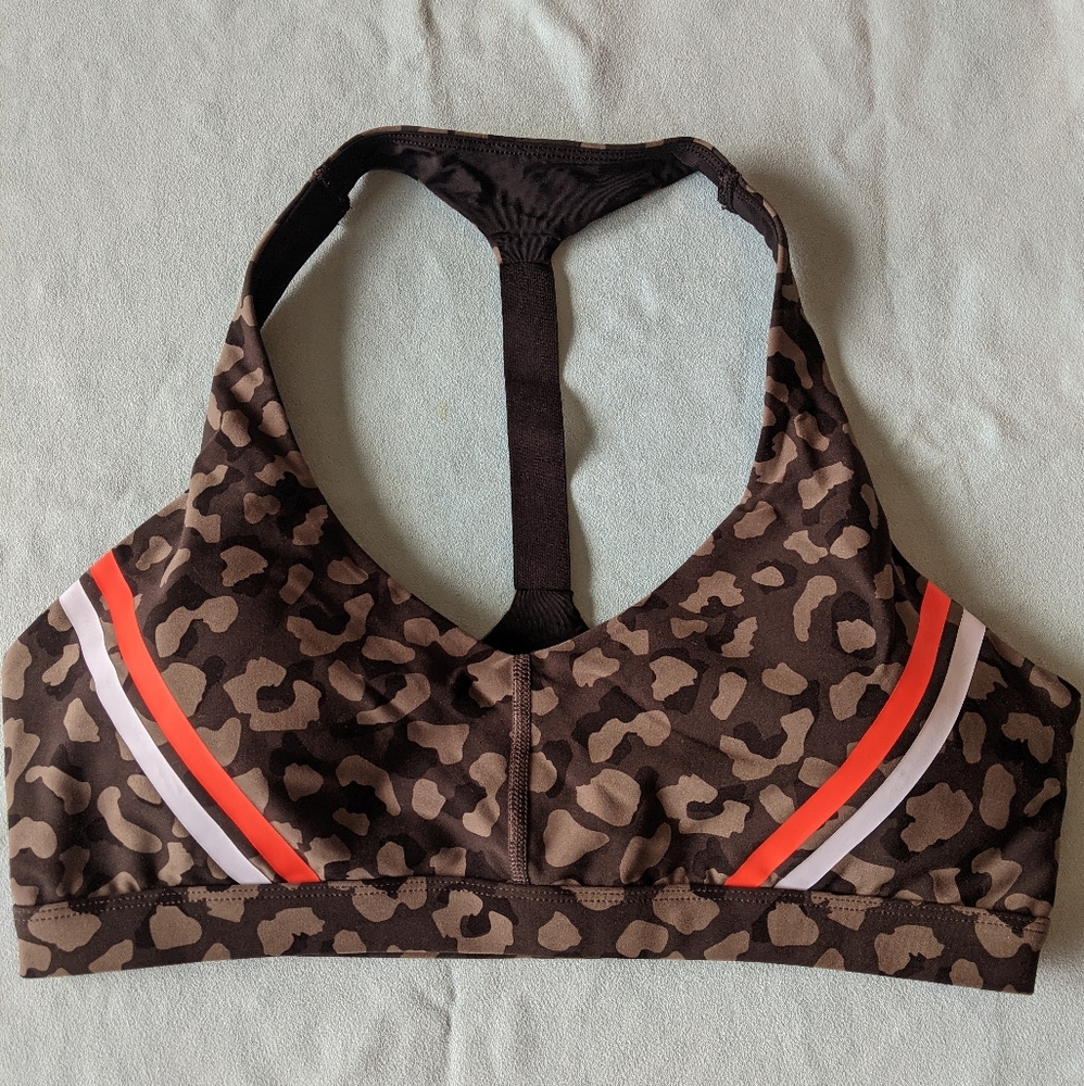 Sarah's Day x White Fox Racer Camo Sports Bra Crop L